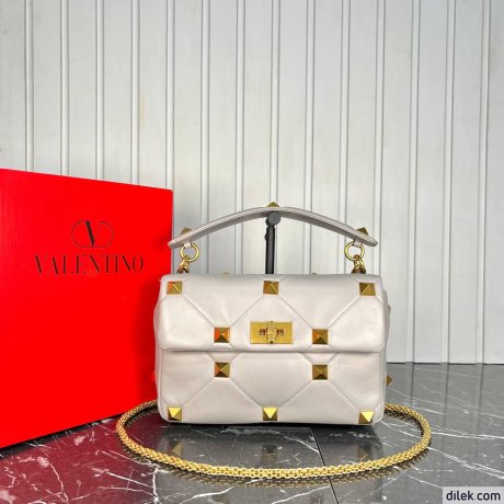 Valentino Garavani Large Roman Stud Shoulder Bag