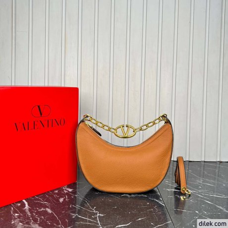 Valentino Garavani VLogo Moon Small Hobo Bag