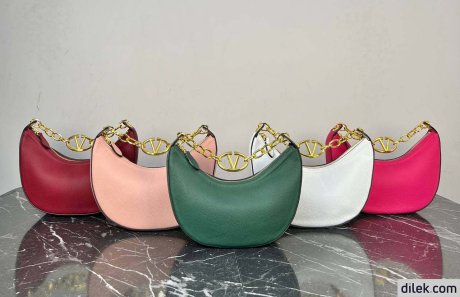 Valentino Garavani VLogo Moon Small Hobo Bag