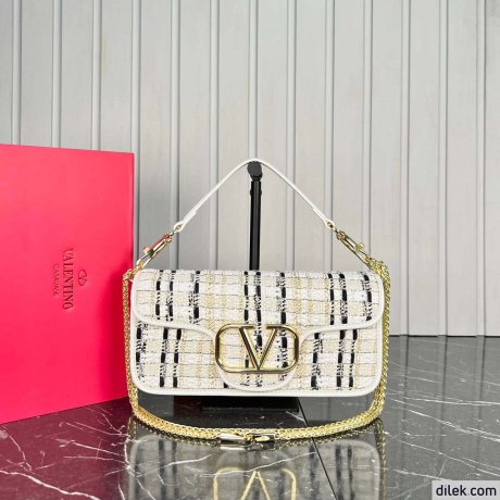 Valentino Loco Toile Iconographe Shoulder Bag
