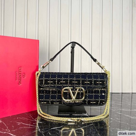 Valentino Loco Toile Iconographe Shoulder Bag