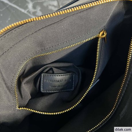 Saint Laurent Lyia Duffle In Quilted Lambskin