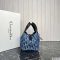 Dior Small Toujours Bag Blue Denim