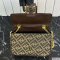 Fendi Baguette FF Jacquard Small Bag