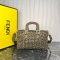 Fendi Peekaboo Medium Canvas Bag