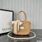 Gucci Natural Raffia Bag