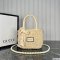 Gucci Natural Raffia Bag