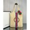Gucci Raffia Tote Bag