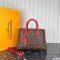 Louis Vuitton Flower Monogram Leather Bag