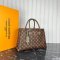 Louis Vuitton Flower Monogram Leather Bag