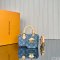 Louis Vuitton Nano Speedy Monogram Denim