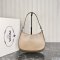 Prada Cleo Brushed Leather Shoulder Bag