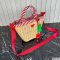 Prada Cottom Wicker Bag