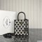 Prada Symbole Embroidered Fabric Mini Bag