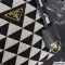 Prada Symbole Embroidered Fabric Mini Bag