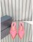 Prada Triangle Patch Slingback Pumps