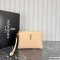 Saint Laurent Monogram Leather Pouch