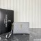 Saint Laurent Monogram Leather Pouch