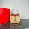 Valentino Garavani Mini Raffia Bucket Bag