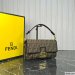 Fendi Baguette FF Jacquard Bag