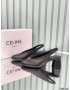 Celine Leather Slingback Pumps