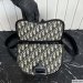 Dior Mini Saddle Messenger Bag with Flap