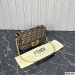 Fendi Baguette FF Jacquard Small Bag