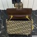 Fendi Baguette FF Jacquard Small Bag