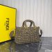 Fendi Peekaboo Medium Canvas Bag