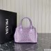 Prada Galleria Satin Small Bag With Crystals