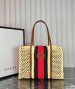 Gucci Raffia Tote Bag