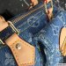 Louis Vuitton Nano Speedy Monogram Denim
