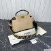 Fendi Peekaboo Small Canvas Bag