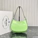 Prada Cleo Brushed Leather Shoulder Bag