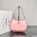 Prada Cleo Brushed Leather Shoulder Bag
