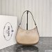 Prada Cleo Brushed Leather Shoulder Bag
