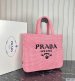 Prada Crochet Tote Bag