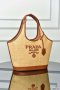 Prada Linen Tote Bag