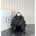 Prada Medium Re-Nylon And Brushed Leather Backpack