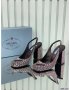 Prada Patent Stone Pumps