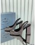 Prada Patent Stone Pumps