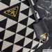Prada Symbole Embroidered Fabric Mini Bag