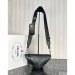 Prada Triangle Leather Mini Bag