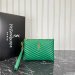 Saint Laurent Monogram Leather Pouch